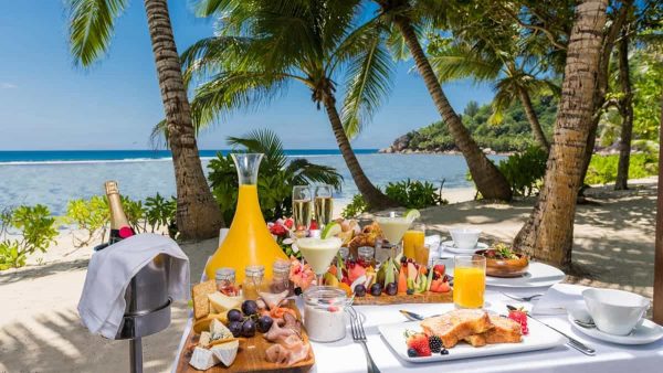 D Kempinski Seychelles Breakfast On The Beach Close Up