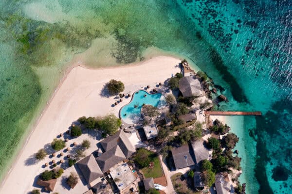 Aerial Pool View
